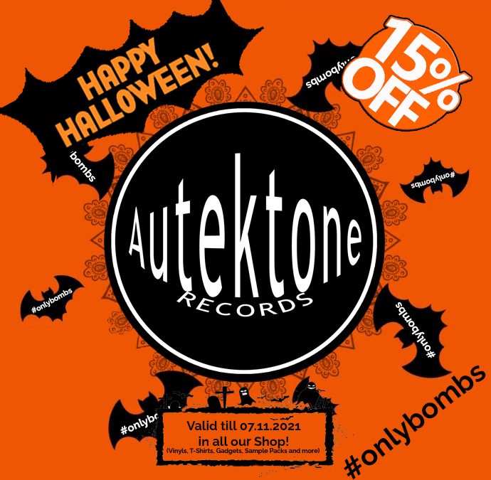 Happy Halloween! 15% Off in all our store till 07.11.2021
